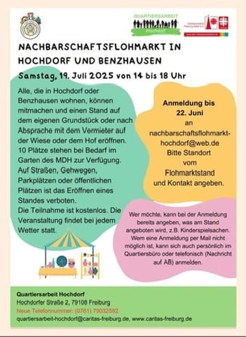 Nachbarschafts-Flohmarkt